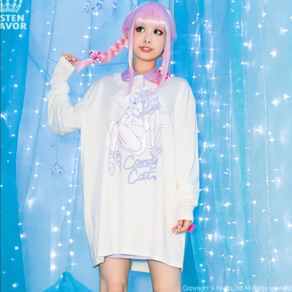 Listen Flavor Candy Cat Cutsew